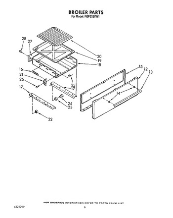 Diagram for FGP325VW1