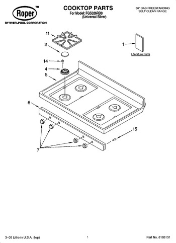 Diagram for FGS326RD0