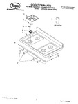 Diagram for 01 - Cooktop, Literature