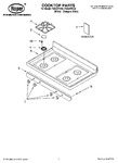 Diagram for 01 - Cooktop Parts