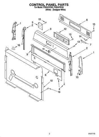 Diagram for FGS337KW2