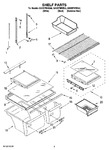 Diagram for 03 - Shelf Parts