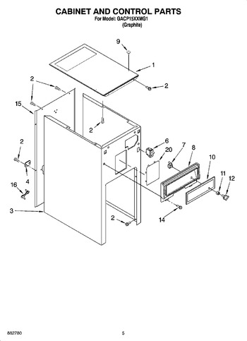 Diagram for GACP15XXMG1