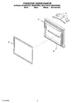 Diagram for 03 - Freezer Door Parts