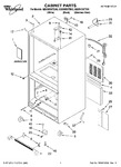 Diagram for 01 - Cabinet Parts