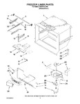 Diagram for 02 - Freezer Liner Parts