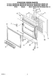 Diagram for 03 - Freezer Door Parts