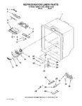 Diagram for 03 - Refrigerator Liner Parts