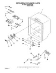 Diagram for 03 - Refrigerator Liner Parts