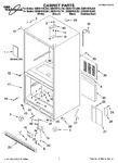 Diagram for 01 - Cabinet Parts