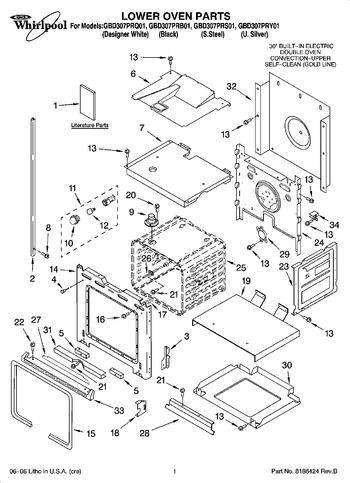 Diagram for GBD307PRQ01