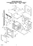 Diagram for 02 - Upper Oven Parts