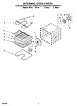 Diagram for 05 - Internal Oven Parts