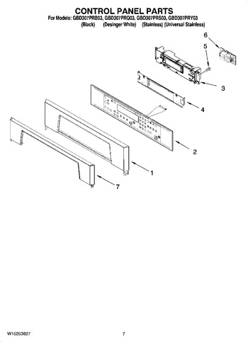 Diagram for GBD307PRB03