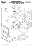 Diagram for 01 - Lower Oven Parts