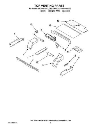 Diagram for GBD309PVQ02