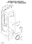 Diagram for 02 - Refrigerator Liner Parts