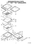 Diagram for 03 - Refrigerator Shelf Parts