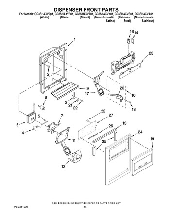 Diagram for GC3SHAXVA01