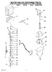 Diagram for 05 - Motor And Ice Container Parts