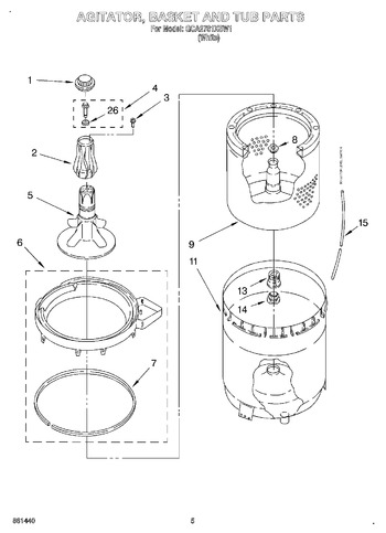 Diagram for GCA2781XSW1