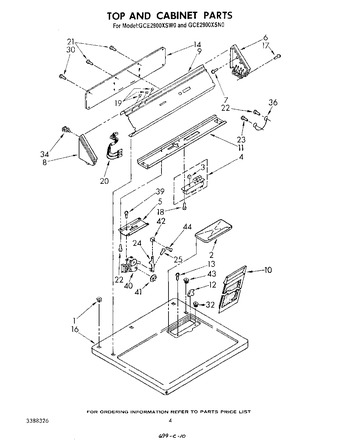 Diagram for GCE2900XSW0