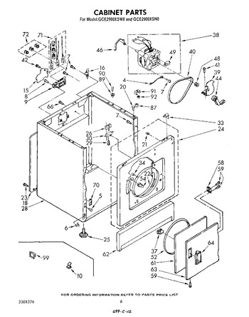 Diagram for GCE2900XSW0