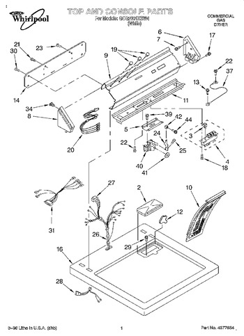 Diagram for GCG2901XSW4