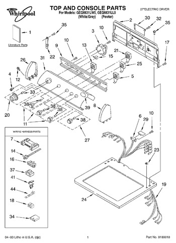 Diagram for GEQ8831LL0