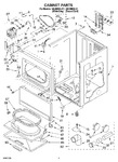 Diagram for 02 - Cabinet Parts