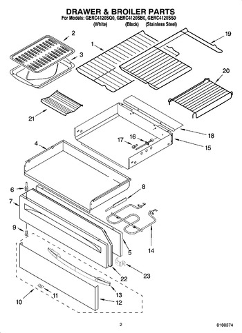 Diagram for GERC4120SB0