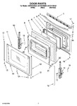 Diagram for 05 - Door Parts, Optional Parts