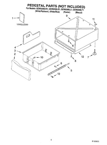 Diagram for GEW9200LQ1