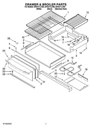 Diagram for GFG471LVS0