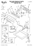 Diagram for 01 - Top And Console, Literature