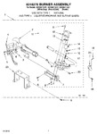 Diagram for 04 - 8318276 Burner Assembly