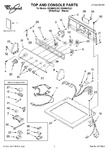 Diagram for 01 - Top And Console, Literature