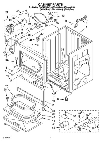 Diagram for GGQ9800PG3