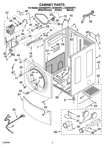 Diagram for GGW9250PL1