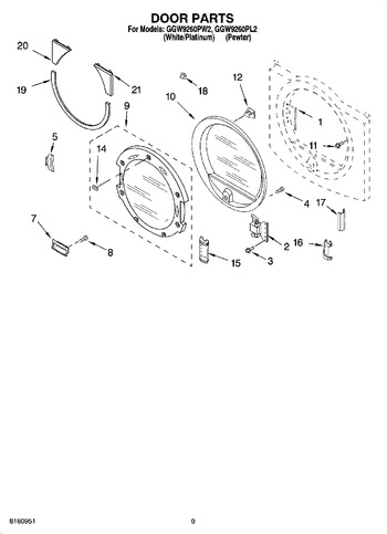 Diagram for GGW9260PL2