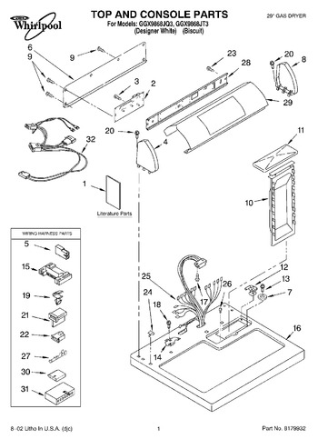 Diagram for GGX9868JT3