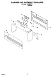 Diagram for 06 - Cabinet And Installation Parts