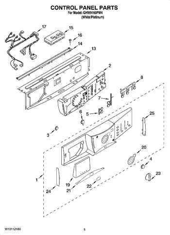 Diagram for GHW9160PW4