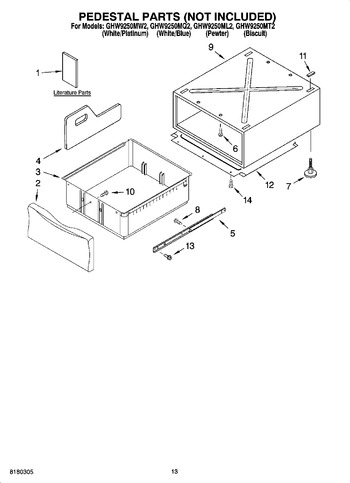 Diagram for GHW9250MQ2