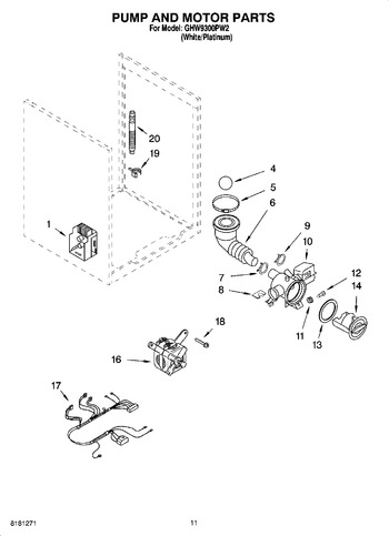 Diagram for GHW9300PW2