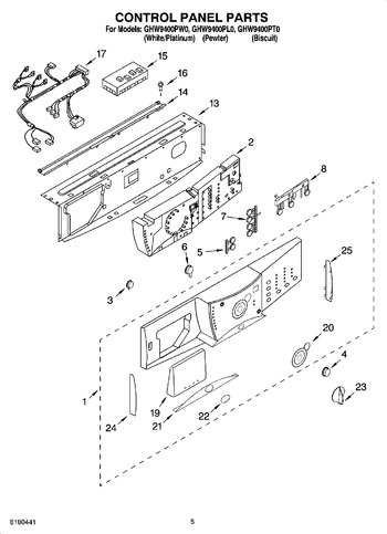 Diagram for GHW9400PW0