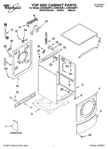 Diagram for GHW9400PW1