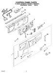 Diagram for 03 - Control Panel Parts