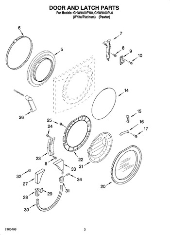 Diagram for GHW9460PW0