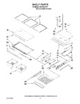 Diagram for 03 - Shelf Parts